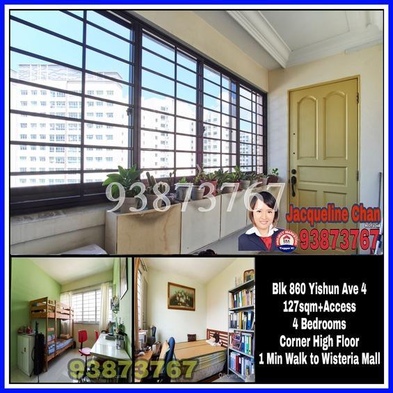 Blk 860 Yishun Avenue 4 (Yishun), HDB 5 Rooms #173752072
